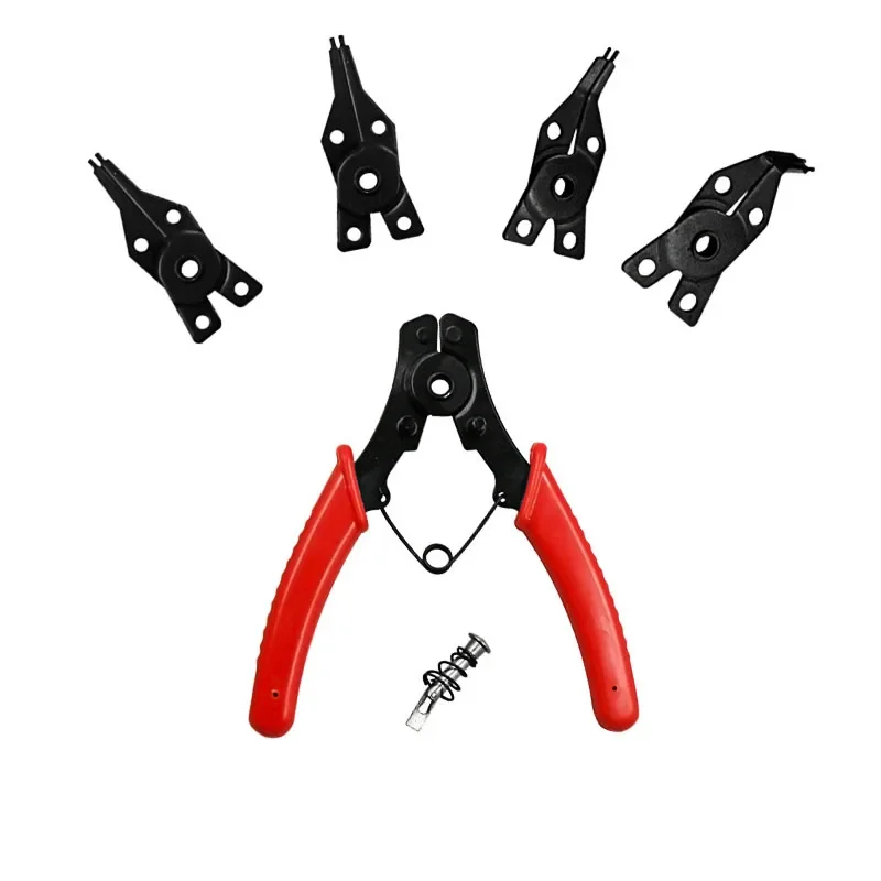 4-in-1 Hand Tool Card Spring Clamp Set Buckle Ring Clamp Fixed Crimping Clamp Spring Installation and Removal Hand Tool
4-in-1 Hand Tool Card Spring Clamp Set Buckle Ring Clamp Fixed Crimping Clamp Spring Installation and Removal Hand Tool