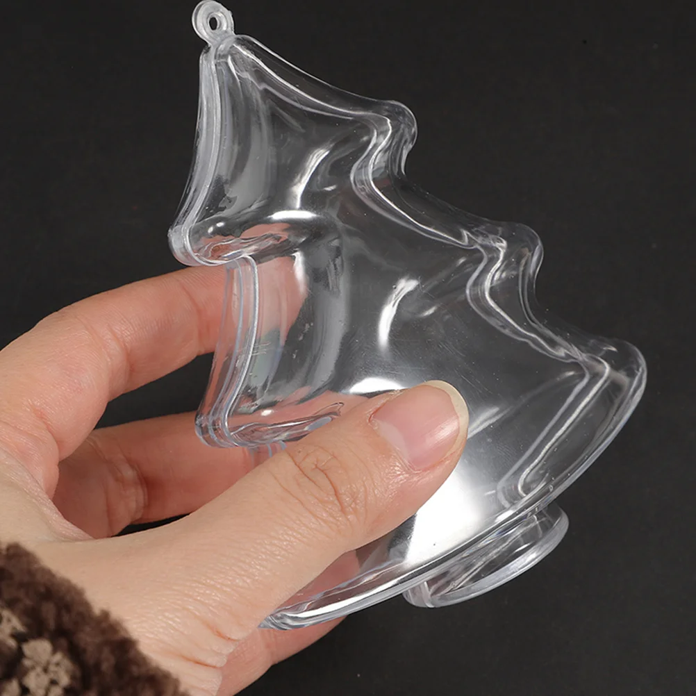 12 Pcs Plastic Christmas Tree naments Clear Fillable Balls Shaped Decorative Boxes for Crafts Hanging Decorations
12 Pcs Plastic Christmas Tree naments Clear Fillable Balls Shaped Decorative Boxes for Crafts Hanging Decorations
