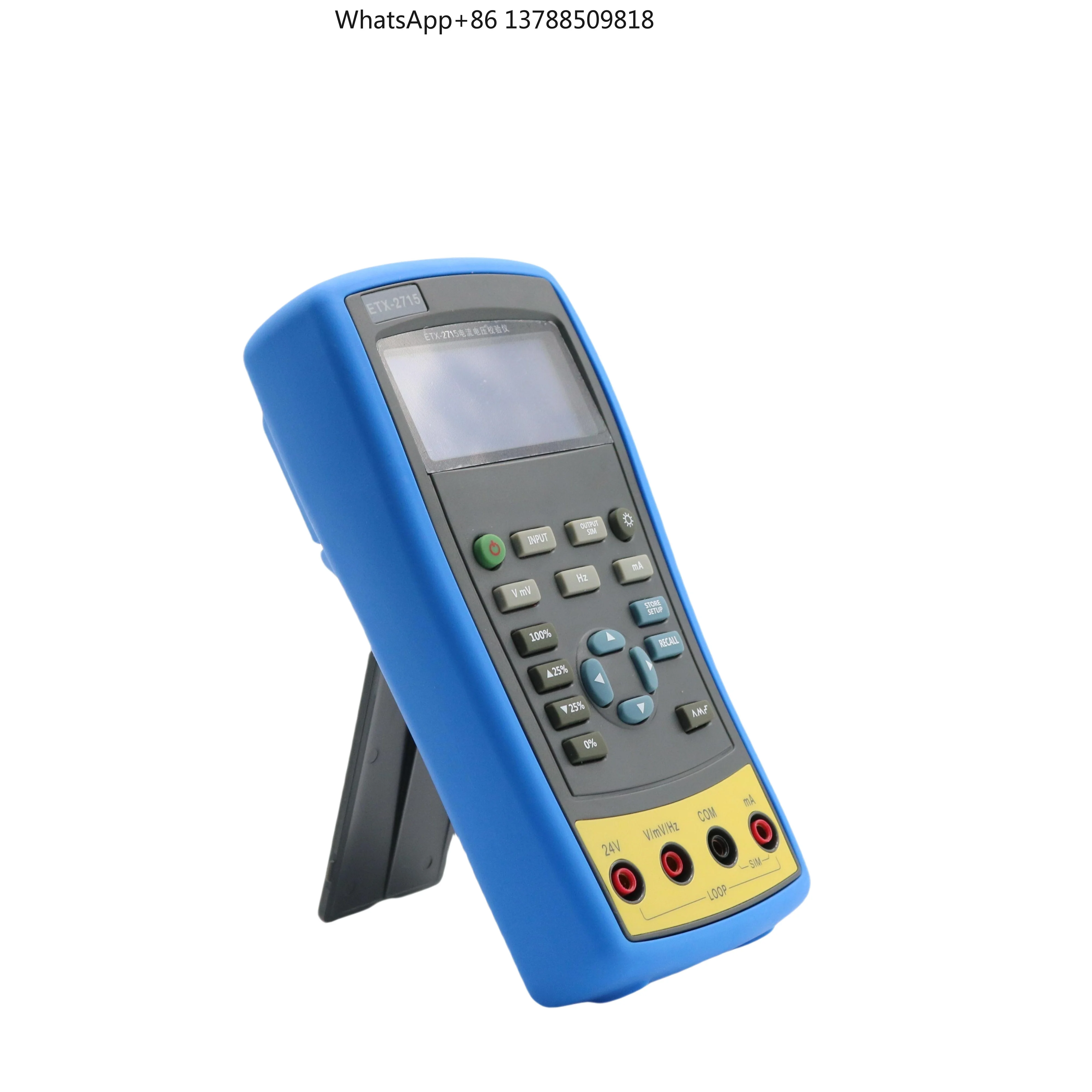 Multifuncional Process Calibrator ET2715 Current and Voltage Calibrator Calibration Machine
Multifuncional Process Calibrator ET2715 Current and Voltage Calibrator Calibration Machine