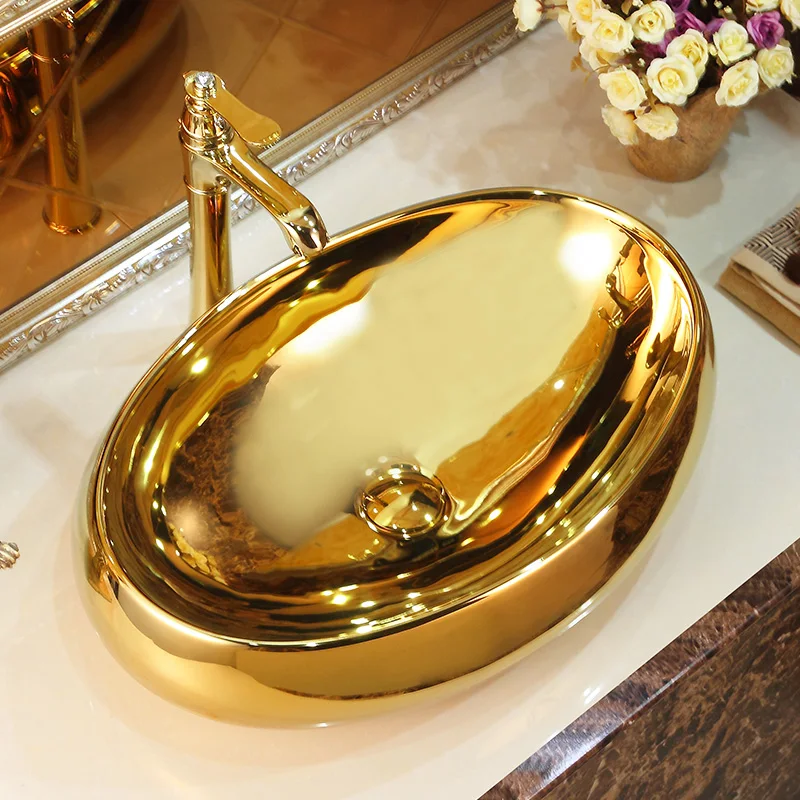 Art Basin European Style Bathroom Inter-Platform Basin Washbasin Modern Retro Sink
Art Basin European Style Bathroom Inter-Platform Basin Washbasin Modern Retro Sink