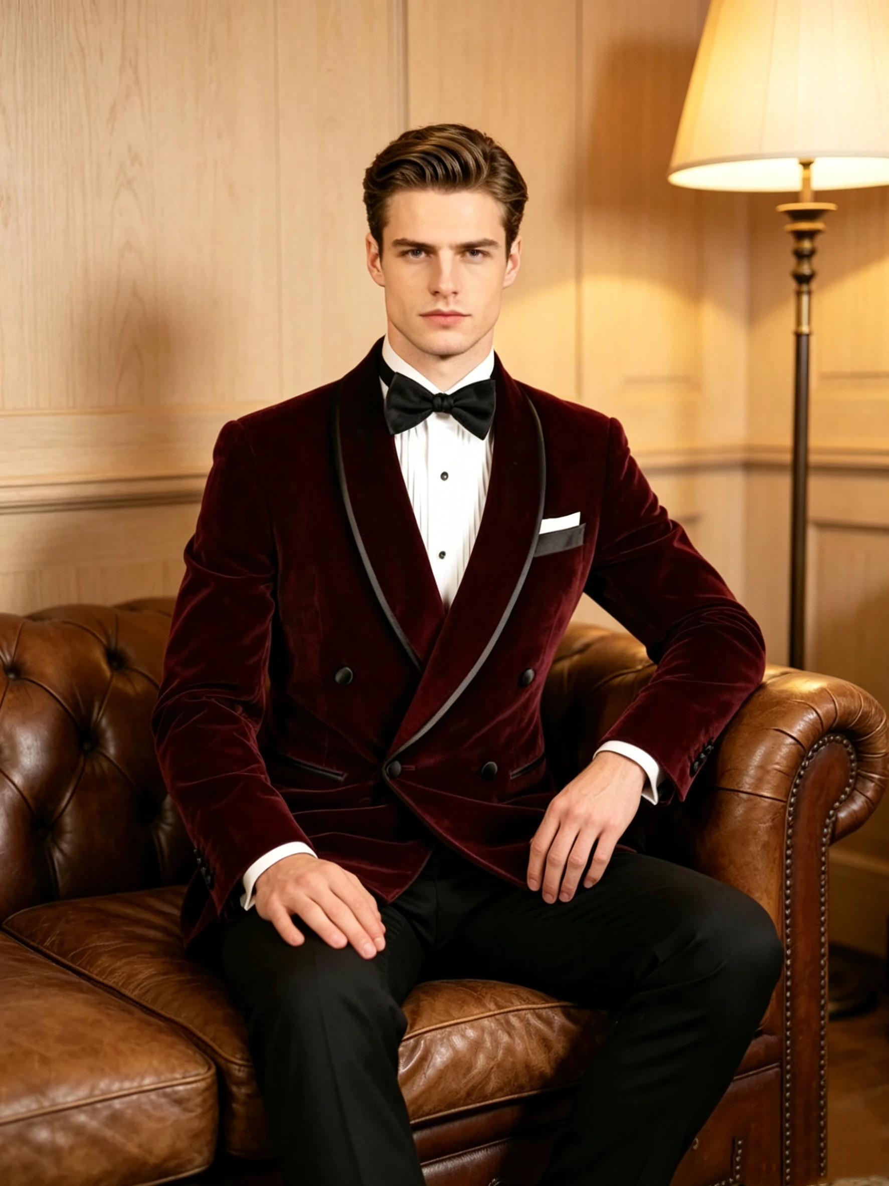 Burgundy Velvet Men's Suit Jacket Double Breasted Slim Fit Tuxedos Jacket Business and Social Wedding Ball Dress Jacket Tops
Burgundy Velvet Men's Suit Jacket Double Breasted Slim Fit Tuxedos Jacket Business and Social Wedding Ball Dress Jacket Tops