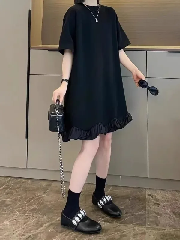 plus Size Casual Summer Dress Women's Loose Fit Short Sleeve Patchwork Hemline Midi Dress Breathable Polyester Fiber A-Line S...
plus Size Casual Summer Dress Women's Loose Fit Short Sleeve Patchwork Hemline Midi Dress Breathable Polyester Fiber A-Line S...
