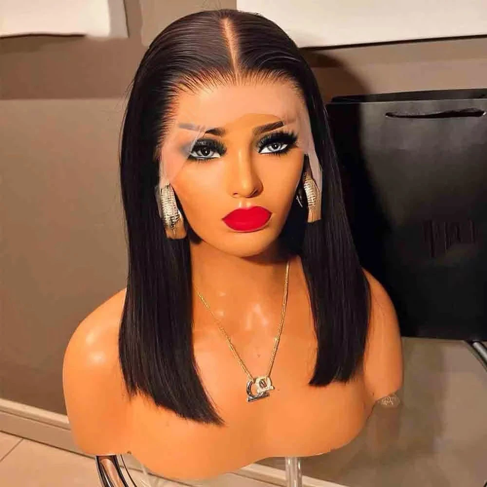 Glueless 13x4 Lace Front Wig Straight Brazilian Human Hair 13x6 HD Lace Wear and Go Short Bob For Black Women Ready To Wear
Glueless 13x4 Lace Front Wig Straight Brazilian Human Hair 13x6 HD Lace Wear and Go Short Bob For Black Women Ready To Wear