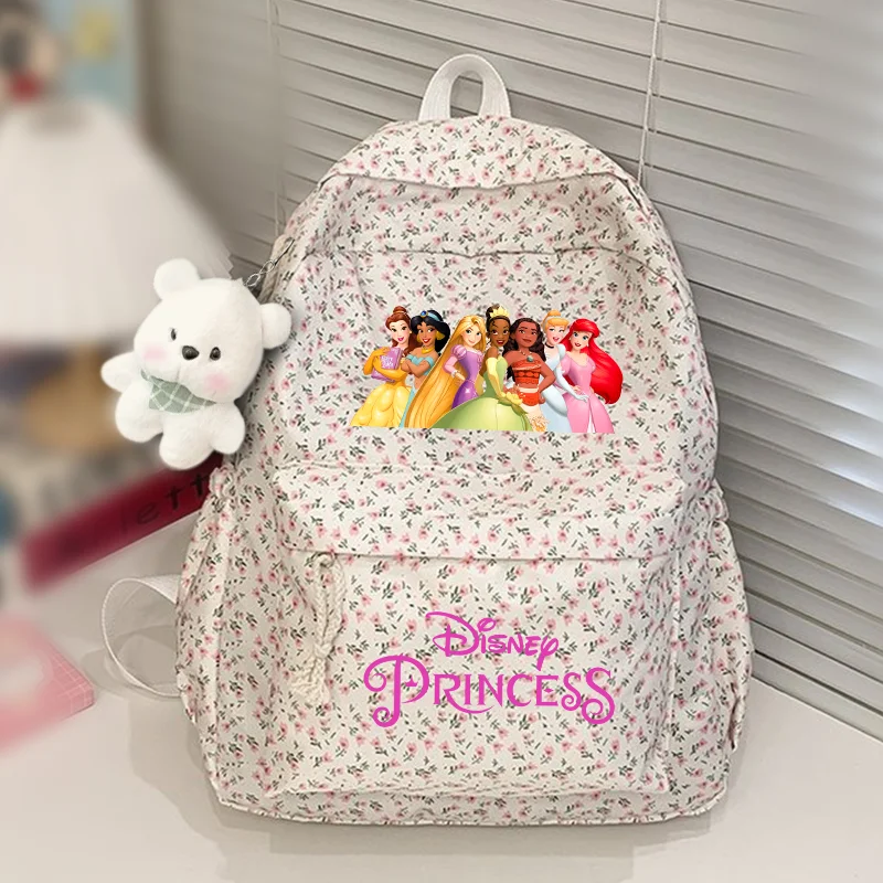 Snow White Princess Women Simple Backpack Casual Floral Student Backpack Teenage Book Bag Travel Rucksack for Teenage Girls
Snow White Princess Women Simple Backpack Casual Floral Student Backpack Teenage Book Bag Travel Rucksack for Teenage Girls