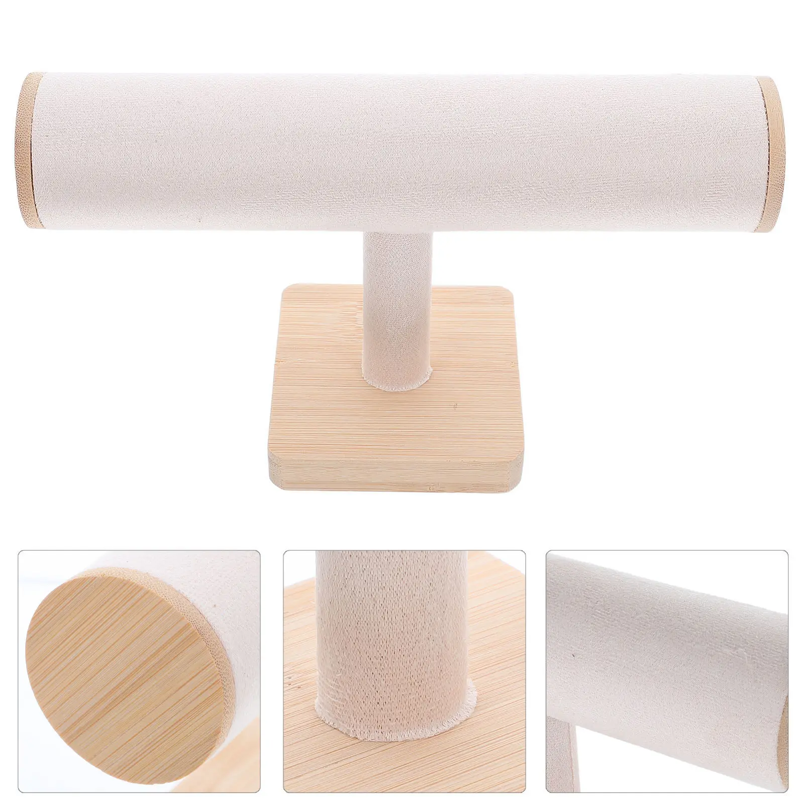 Т-образная деревянная подставка для украшений: держатель для браслетов, подставка для часов, органайзер для браслетов и повязок на голову, настольный/прилавочный дисплей
Т-образная деревянная подставка для украшений: держатель для браслетов, подставка для часов, органайзер для браслетов и повязок на голову, настольный/прилавочный дисплей