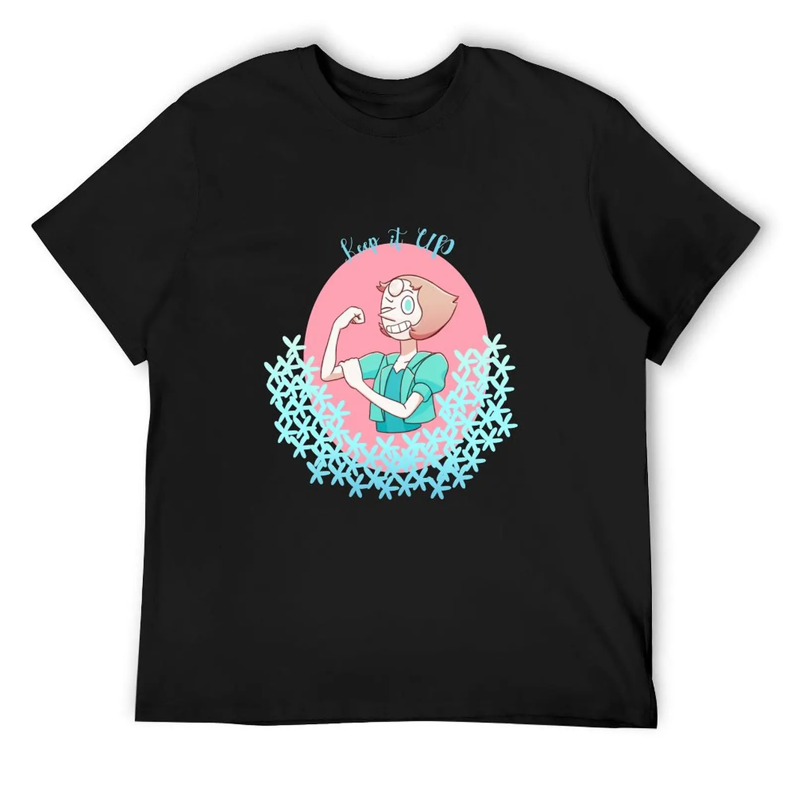 Pearl keep it UP - Steven Universe T-Shirt croswit shirt man cute tops blacks cotton t shirt men
Pearl keep it UP - Steven Universe T-Shirt croswit shirt man cute tops blacks cotton t shirt men