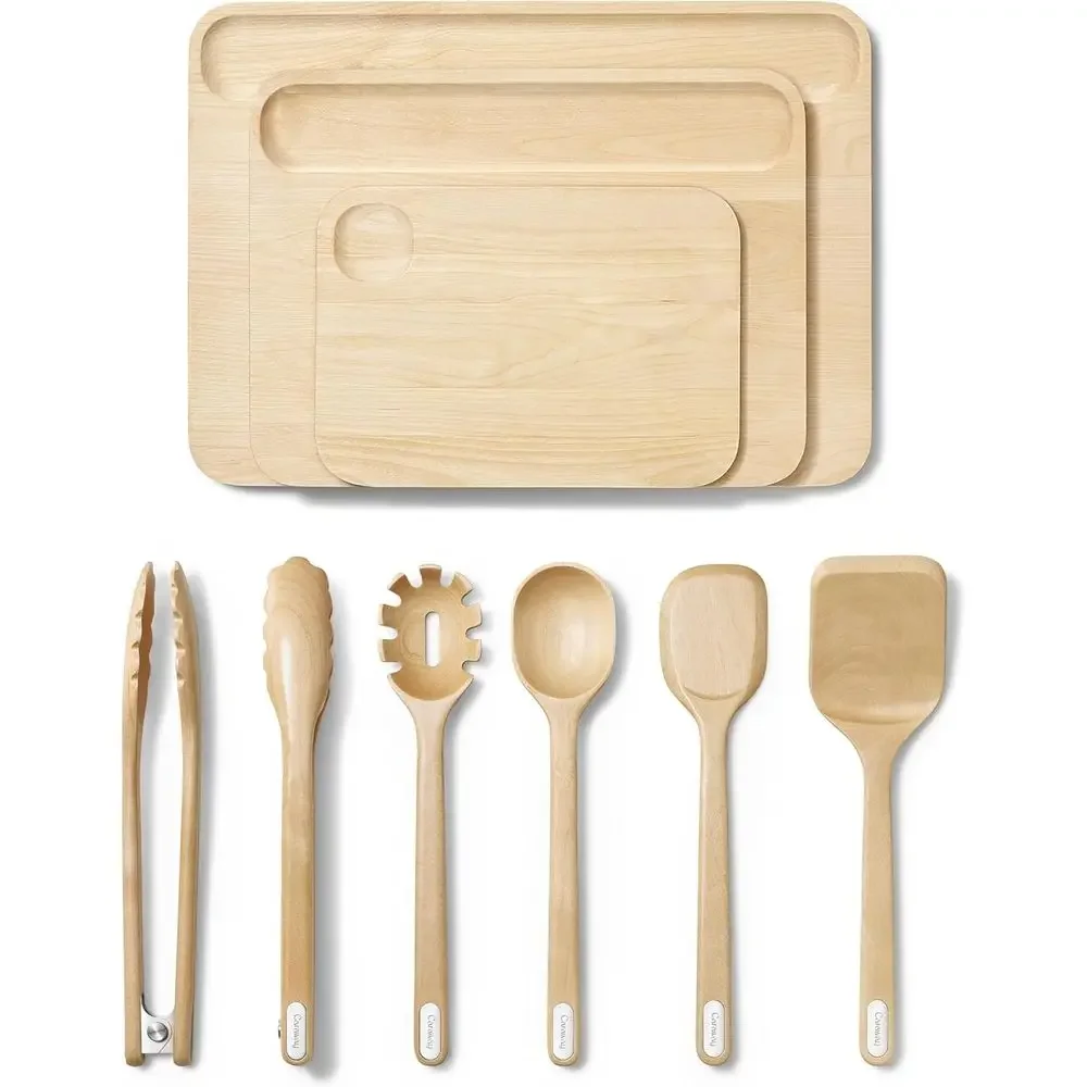 Cutting Board & Utensil Set
Cutting Board & Utensil Set