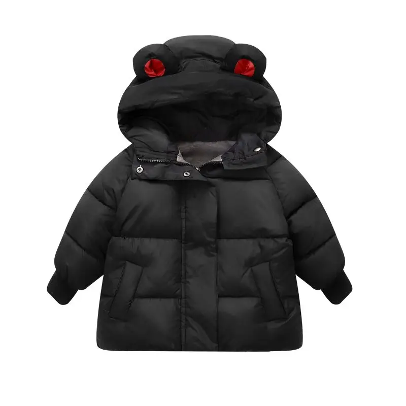 Childrens Winter Hooded Cotton Down Jacket Kids Boy Girls Warm Padded Clothes Parkas With Ears Toddler Outerwear Down Coat
Childrens Winter Hooded Cotton Down Jacket Kids Boy Girls Warm Padded Clothes Parkas With Ears Toddler Outerwear Down Coat