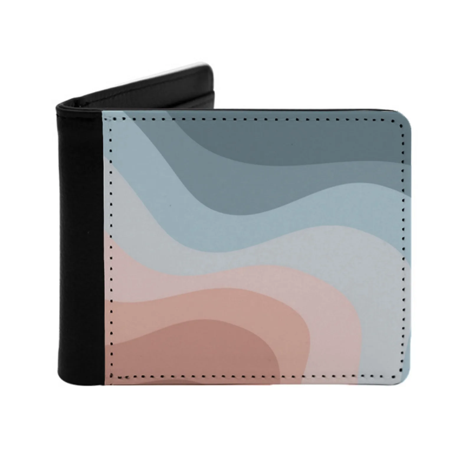 Blue And Pink Retro Style Waves Men's Wallet Pu Leather Wallet Multifunction Credit Card Purse Retro Waves Waves Retro Stripes
Blue And Pink Retro Style Waves Men's Wallet Pu Leather Wallet Multifunction Credit Card Purse Retro Waves Waves Retro Stripes