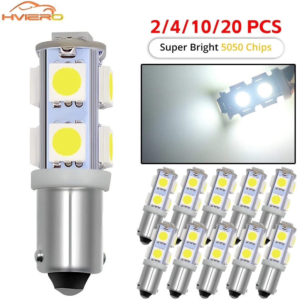 2/4/10/20Pcs Auto Interior Dome Door Reading Bulbs Car Trunk Turn Signal Lamps Ba9s 9SMD 5050 LED White DC 12V Clearance Light
2/4/10/20Pcs Auto Interior Dome Door Reading Bulbs Car Trunk Turn Signal Lamps Ba9s 9SMD 5050 LED White DC 12V Clearance Light
