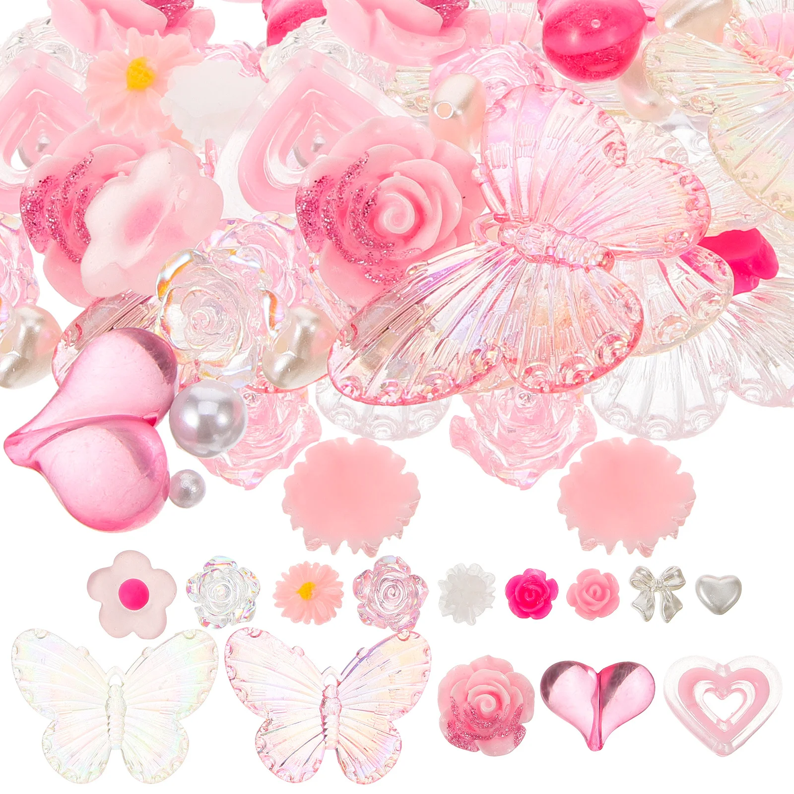 Novelty Shape Acrylic Beads for Jewelry Making Colorful Small Beads for Crafts Bracelets Earrings Hair Accessories
Novelty Shape Acrylic Beads for Jewelry Making Colorful Small Beads for Crafts Bracelets Earrings Hair Accessories