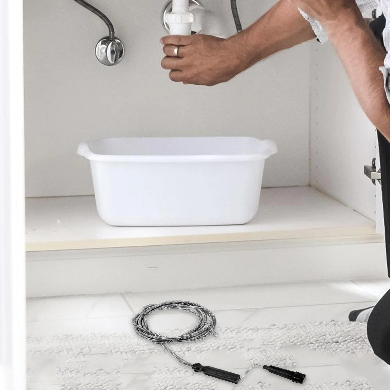 Drain Spiral Hair Catcher Efficient Clog Remover Manual Sink Shower Tub Drain Cleaner Hair Removal Tool Sink Brush
Drain Spiral Hair Catcher Efficient Clog Remover Manual Sink Shower Tub Drain Cleaner Hair Removal Tool Sink Brush