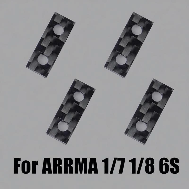 Carbon Fiber Simulation Servo Gasket 3mm 2mm Higher Gasket for 1/7 1/8 ARRMA 6S Universal TYPHON KRATON MOJAVE FELONY Car
Carbon Fiber Simulation Servo Gasket 3mm 2mm Higher Gasket for 1/7 1/8 ARRMA 6S Universal TYPHON KRATON MOJAVE FELONY Car