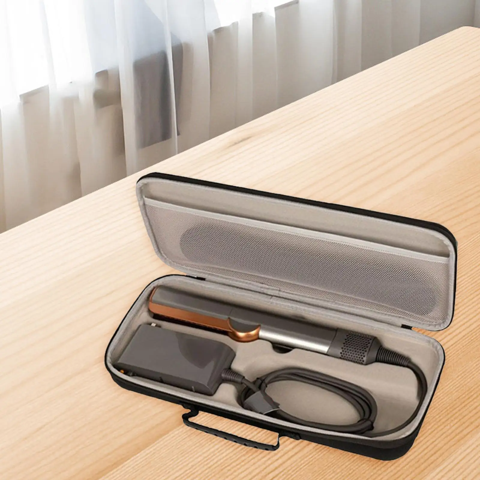 Красивая сумка-органайзер для выпрямителя для волос, жесткий чехол для переноски, аксессуары для ухода за волосами
Красивая сумка-органайзер для выпрямителя для волос, жесткий чехол для переноски, аксессуары для ухода за волосами