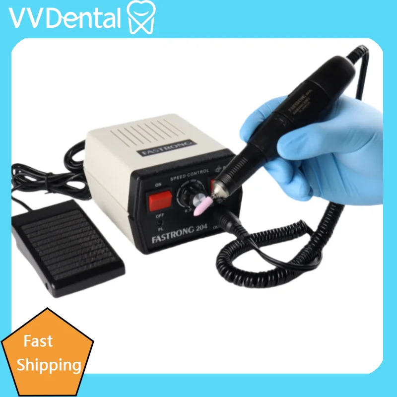 VVDental 35000 RPM Dental Micromotor Machine 204 FASTRONG Polishing Handpiece Micromotor Electric Dental Nail Drill Dentistry
VVDental 35000 RPM Dental Micromotor Machine 204 FASTRONG Polishing Handpiece Micromotor Electric Dental Nail Drill Dentistry