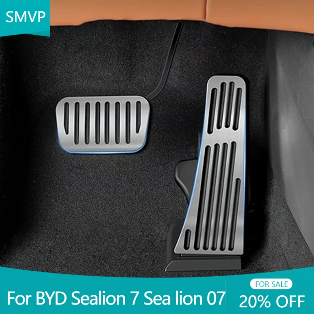 Silvery Car Brake Pedals Cover Non Slip Pads Interior Decoration Cover Accessories For BYD Sealion 7 2024 2025 OE Style
Silvery Car Brake Pedals Cover Non Slip Pads Interior Decoration Cover Accessories For BYD Sealion 7 2024 2025 OE Style
