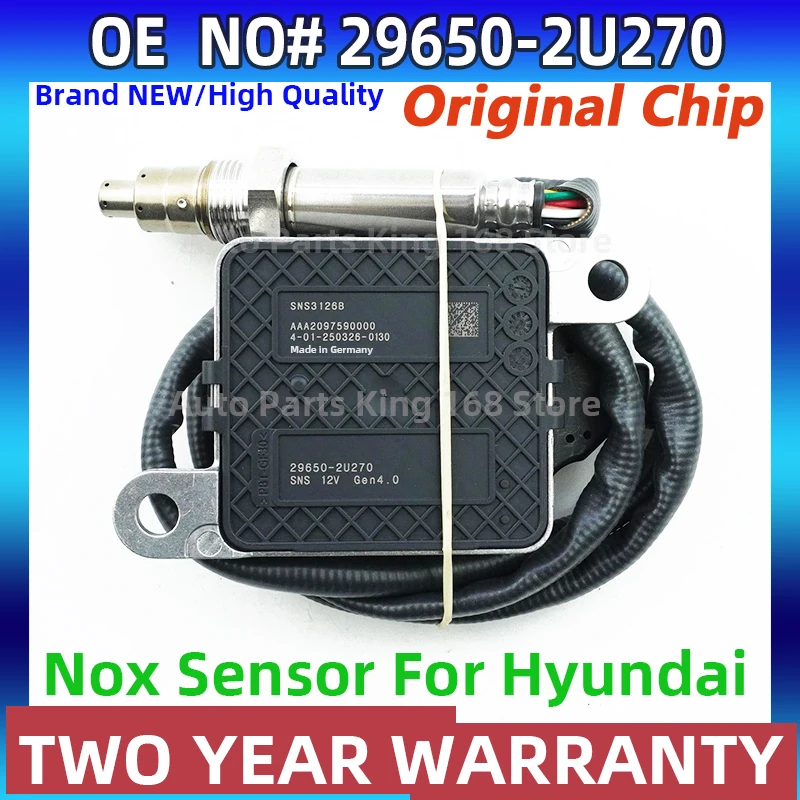 296502U270 SNS3126B 29650-2U270 Nitrogen Oxygen NOx Sensor For Hyundai KIA
296502U270 SNS3126B 29650-2U270 Nitrogen Oxygen NOx Sensor For Hyundai KIA