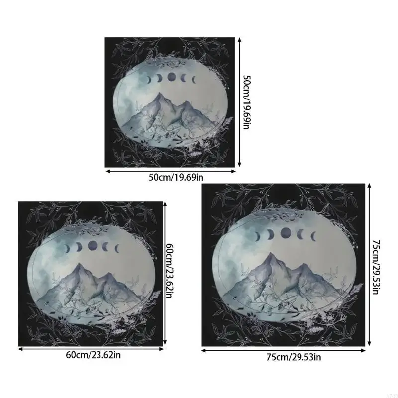 Divinations Tablecloth Moon Mountain Astrology Tarot Card Tablecloth Altars Cloth Divinations Board Game Accessory A70D
Divinations Tablecloth Moon Mountain Astrology Tarot Card Tablecloth Altars Cloth Divinations Board Game Accessory A70D