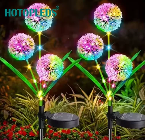 Solar Dandelions Flower Stake Pathway Garden Lights Outdoor Waterproof for Garden Lawn Yard Art Wedding Decoration
Solar Dandelions Flower Stake Pathway Garden Lights Outdoor Waterproof for Garden Lawn Yard Art Wedding Decoration