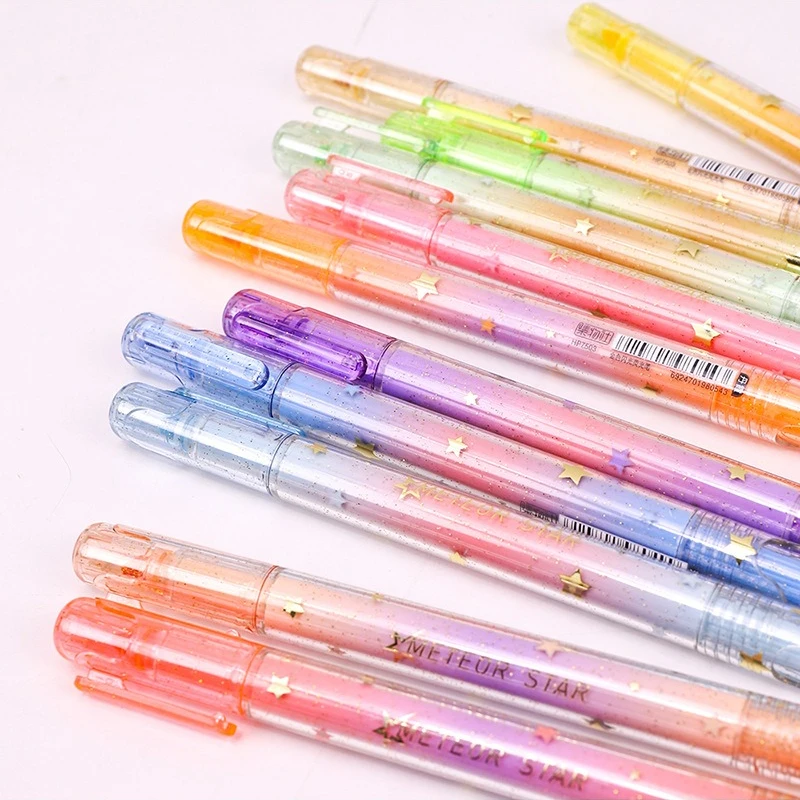 24pcs Shining Highlighter Pens Set Cute Mildliner Marker Pens Korean Stationery Bundle School Supplies Bling Gel Pen for Girls
24pcs Shining Highlighter Pens Set Cute Mildliner Marker Pens Korean Stationery Bundle School Supplies Bling Gel Pen for Girls