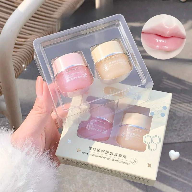 High Quality LEE INTO Honey-infused lip balm set Moisturizes and reduces lip lines
High Quality LEE INTO Honey-infused lip balm set Moisturizes and reduces lip lines