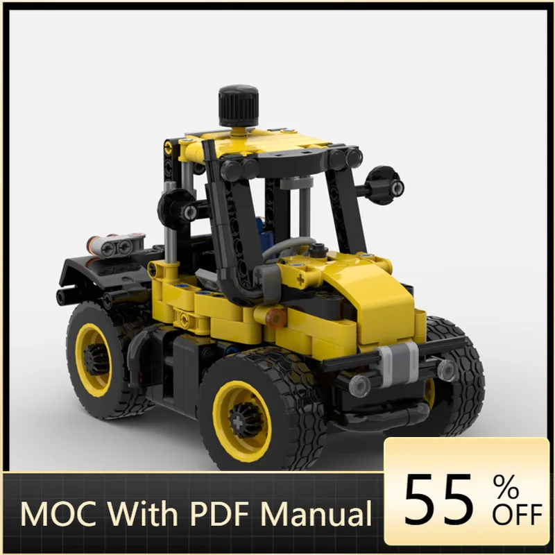 451 шт. MOC City Engineering, модель трактора среднего размера, технологические строительные блоки, креативные детские игрушки, популярные подарки на день рождения
451 шт. MOC City Engineering, модель трактора среднего размера, технологические строительные блоки, креативные детские игрушки, популярные подарки на день рождения