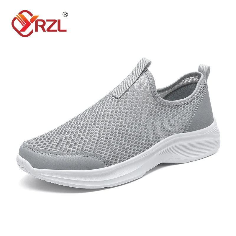 YRZL Men's Sneakers Lightweight Summer Breathable Mesh Walking Shoes Anti-Slip Comfortable Casual Driving Sneakers Big Size 48
YRZL Men's Sneakers Lightweight Summer Breathable Mesh Walking Shoes Anti-Slip Comfortable Casual Driving Sneakers Big Size 48
