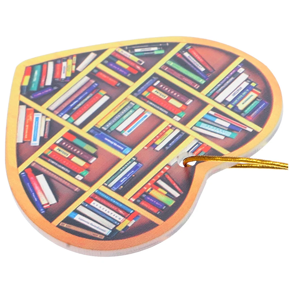 Heart Shaped Librarian Pendant Acrylic Hanging Ornament Car Rear View Mirror Decor Book Lover Gift Creative Car Accessory
Heart Shaped Librarian Pendant Acrylic Hanging Ornament Car Rear View Mirror Decor Book Lover Gift Creative Car Accessory