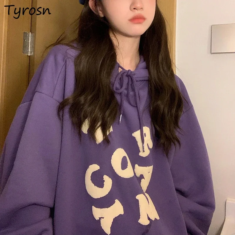 Женские толстовки с шляпой и принтом в консервативном стиле Харадзюку, винтажные Ins Slouchy Bf, уличная одежда, повседневная, утепленная, универсальная
Женские толстовки с шляпой и принтом в консервативном стиле Харадзюку, винтажные Ins Slouchy Bf, уличная одежда, повседневная, утепленная, универсальная