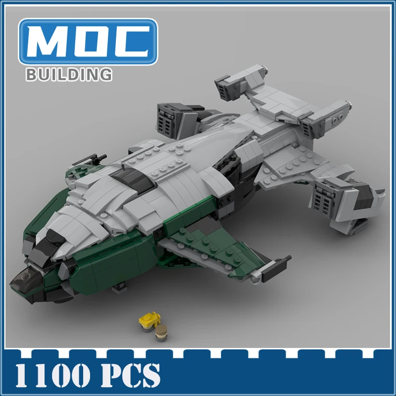 Famous Show Alliance Challenger MOC Building Blocks Model Star Movie Ultimate Collection Interceptor Transporter Starship Toy
Famous Show Alliance Challenger MOC Building Blocks Model Star Movie Ultimate Collection Interceptor Transporter Starship Toy