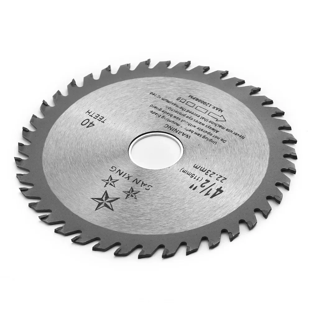 New High Quality Saw Blade Disc Kit Wood 115mm 40Teeth Sawing Ultra Cutter Cutting Rotary Tool Round Angle Grinder
New High Quality Saw Blade Disc Kit Wood 115mm 40Teeth Sawing Ultra Cutter Cutting Rotary Tool Round Angle Grinder