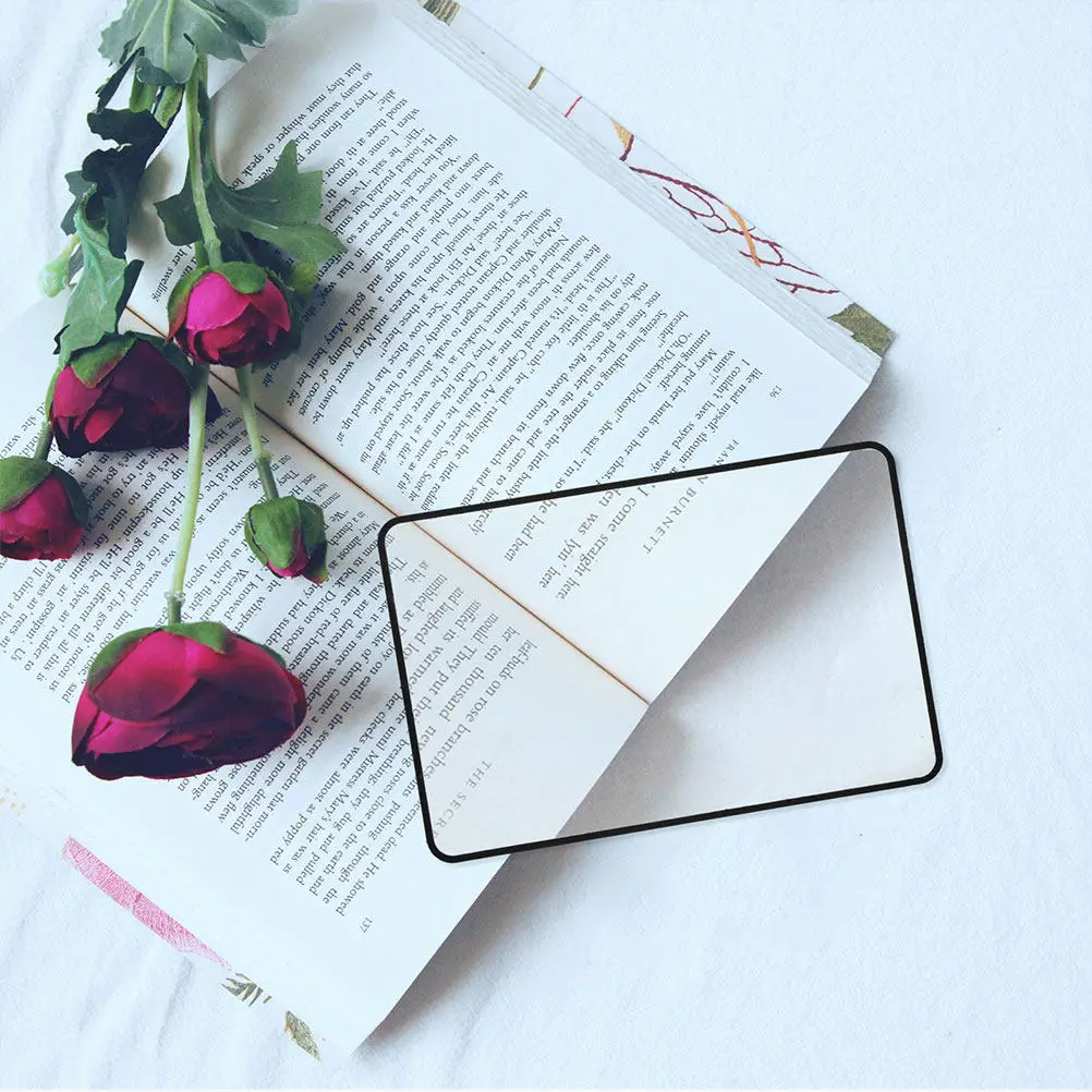 3Pcs Transparent Slim Magnifying Bookmark for Reading Books Magazines Page Magnifier Lens Sheet Reading Aid for Seniors
3Pcs Transparent Slim Magnifying Bookmark for Reading Books Magazines Page Magnifier Lens Sheet Reading Aid for Seniors