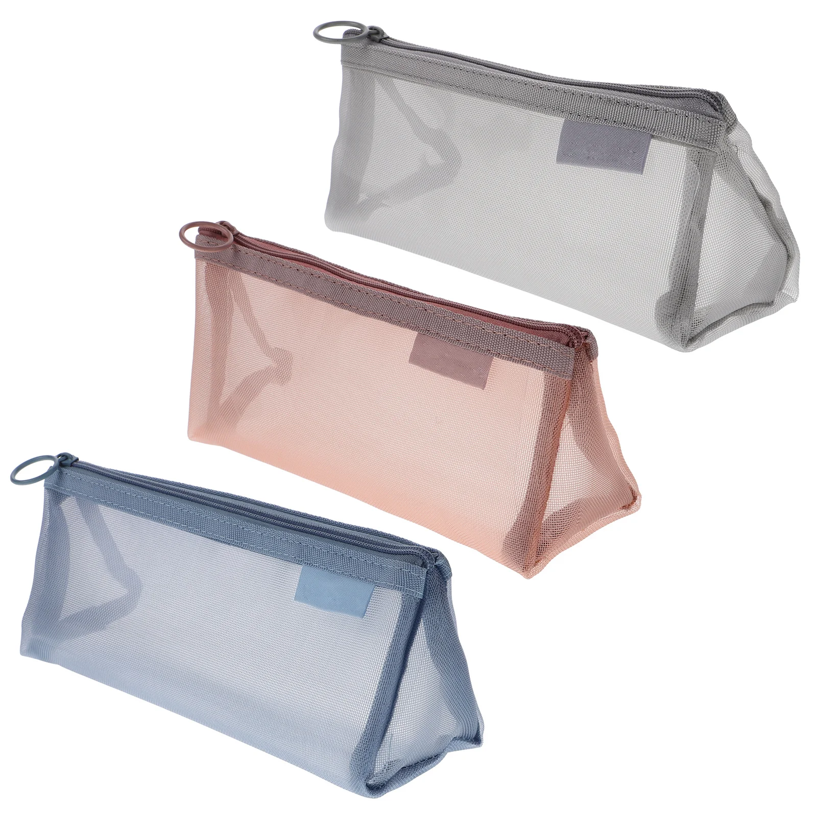3 Pcs Pencil Case Large Capacity Luxury Clear Zipper Pouches Big Storage Mesh Plastic
3 Pcs Pencil Case Large Capacity Luxury Clear Zipper Pouches Big Storage Mesh Plastic
