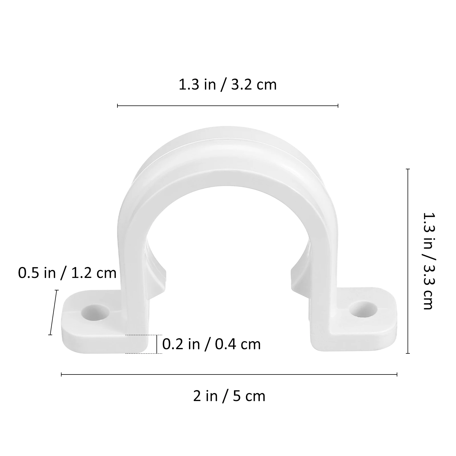 10 Pcs U-shaped PVC Pipe Clamps Tube Brackets Hose Secure Matte Fixing Mounting Holder Clip for Tubing Cable Wire Straps
10 Pcs U-shaped PVC Pipe Clamps Tube Brackets Hose Secure Matte Fixing Mounting Holder Clip for Tubing Cable Wire Straps