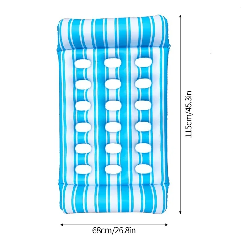 Inflatable PVC Air Mattress Floating Lounger Foldable Water Bed for Swimming Pool Party Relaxing Lounge Chair Float
Inflatable PVC Air Mattress Floating Lounger Foldable Water Bed for Swimming Pool Party Relaxing Lounge Chair Float