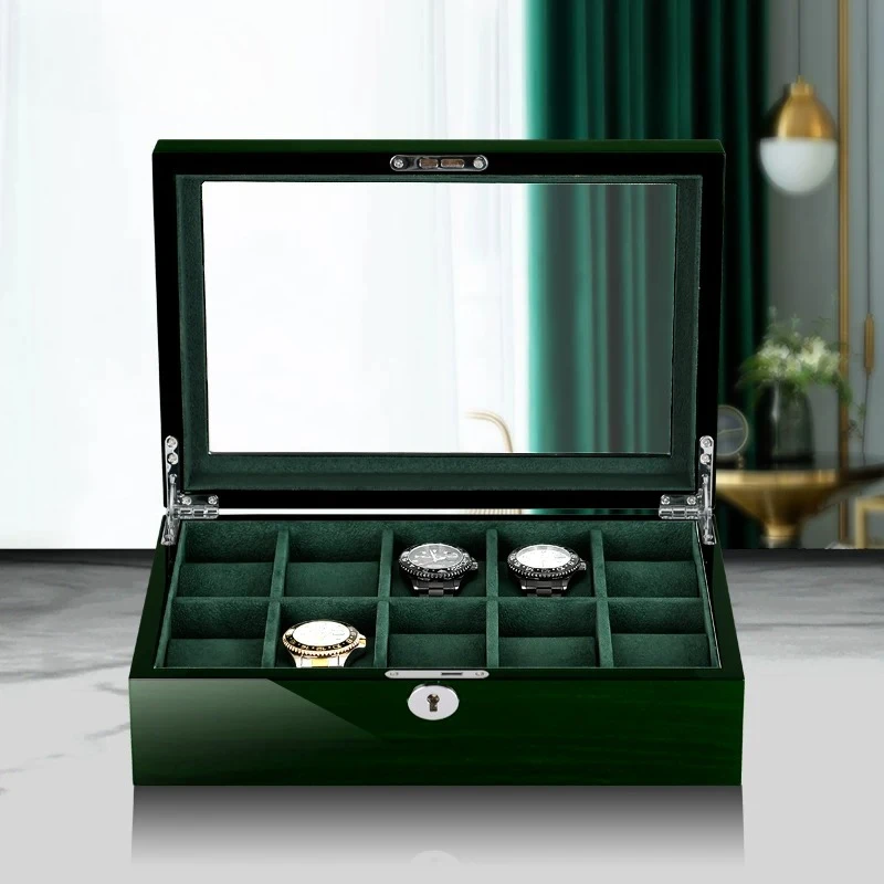 Solid Wood Watch Box, Dustproof Display Case for Men's Bracelet & Jewelry, Luxury Storage Organizer, Birthday Gift for Husband
Solid Wood Watch Box, Dustproof Display Case for Men's Bracelet & Jewelry, Luxury Storage Organizer, Birthday Gift for Husband