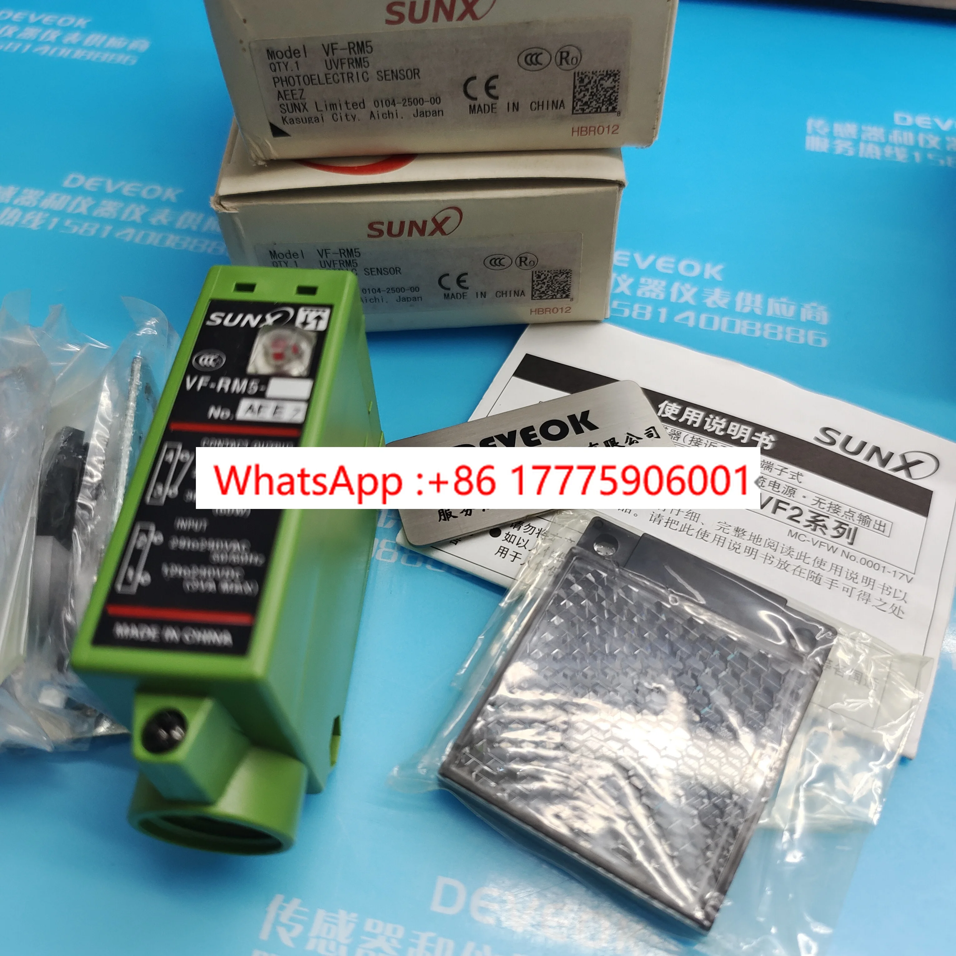 SUNX photoelectric switch VF-RM5, VF-D1000, VF-M10T, VF-D500T
SUNX photoelectric switch VF-RM5, VF-D1000, VF-M10T, VF-D500T