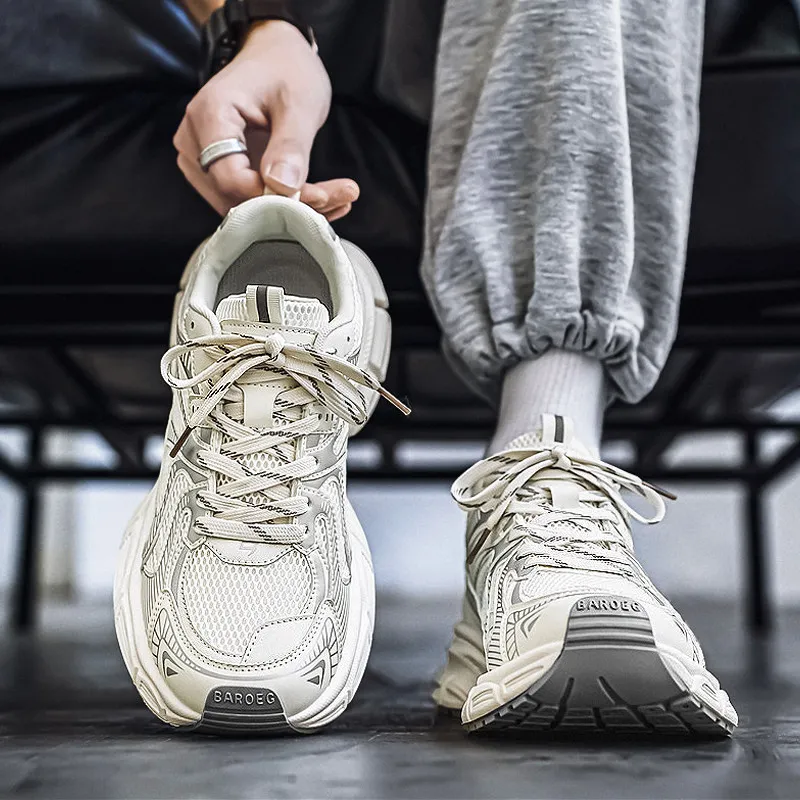 Men's Summer Breathable Thin Mesh Running Shoes Casual Sports Thick Bottom Dad Trendy Shoes Slip-On Outdoor Leisure Shoes
Men's Summer Breathable Thin Mesh Running Shoes Casual Sports Thick Bottom Dad Trendy Shoes Slip-On Outdoor Leisure Shoes