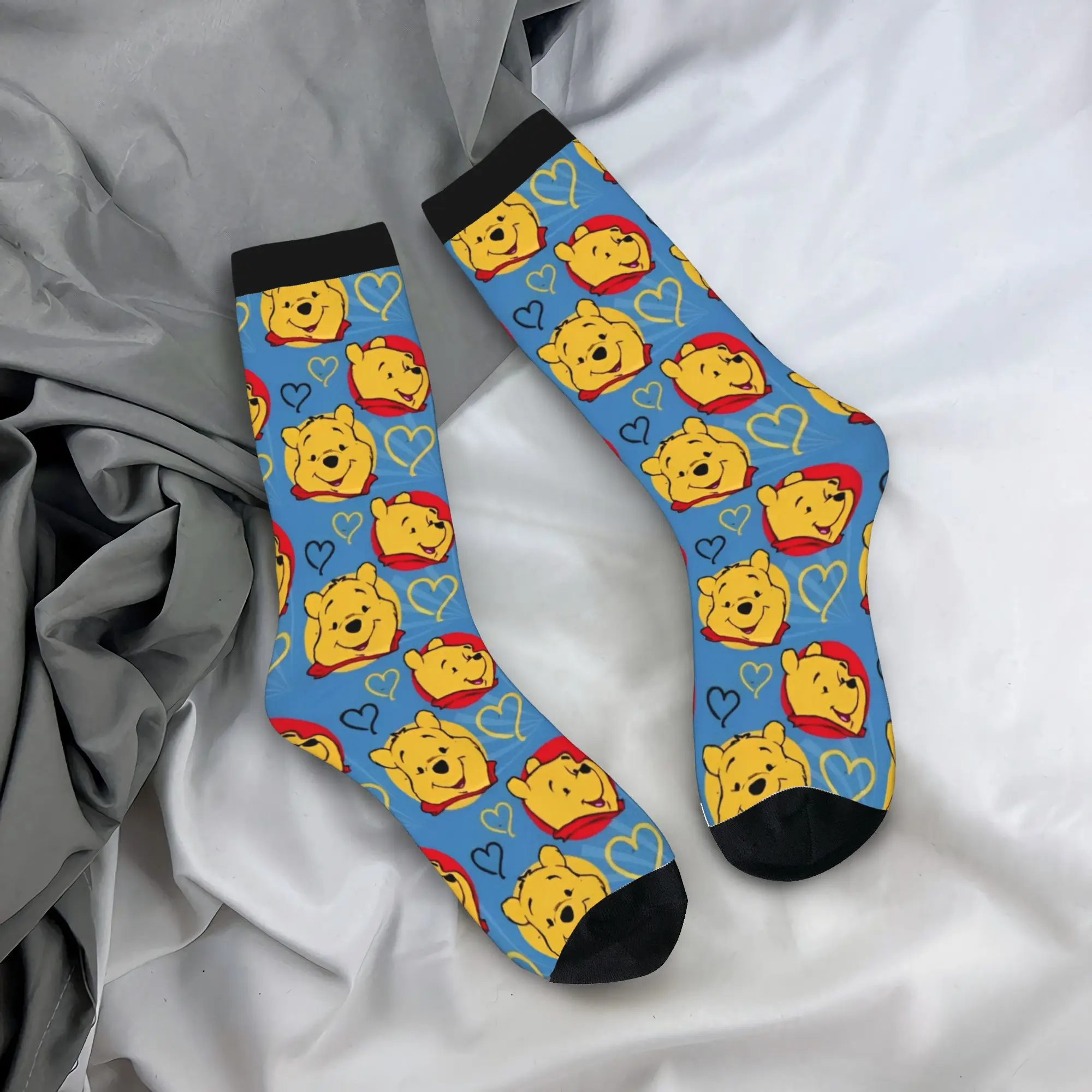 Winnie The Pooh Group Socks Kawaii Cartoon Fashion Stockings Adults Men Medium Soft Skateboard Socks Autumn Anti-Slip Socks
Winnie The Pooh Group Socks Kawaii Cartoon Fashion Stockings Adults Men Medium Soft Skateboard Socks Autumn Anti-Slip Socks