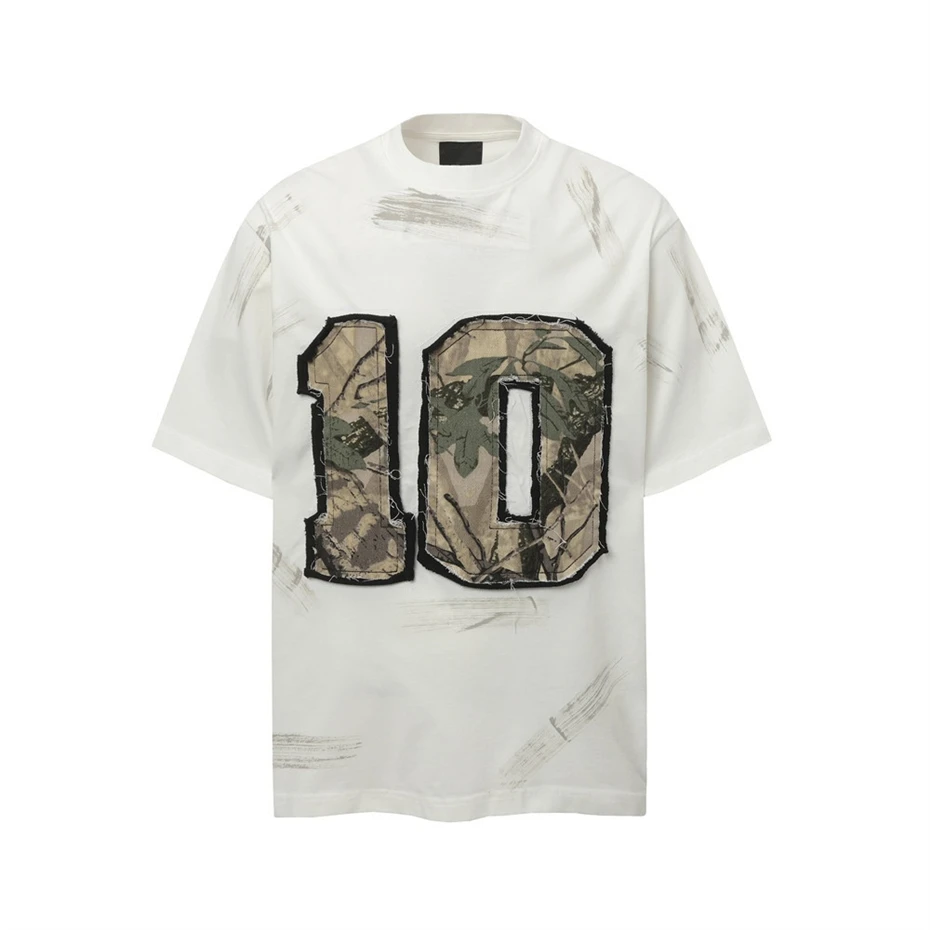 Vintage Camouflage Patch T Shirt Mens Streetwear Hip Hop Y2k Casual Tees Tops Men Oversized Harajuku Short Sleeve T-Shirt Male
Vintage Camouflage Patch T Shirt Mens Streetwear Hip Hop Y2k Casual Tees Tops Men Oversized Harajuku Short Sleeve T-Shirt Male