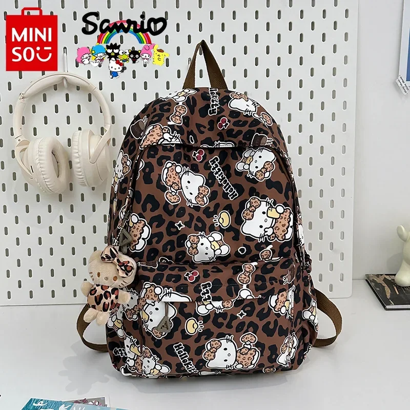Hello Kitty 2024 New Women's Backpack Fashion High Quality Girls' Backpack Cartoon Versatile Large Capacity Student Backpack
Hello Kitty 2024 New Women's Backpack Fashion High Quality Girls' Backpack Cartoon Versatile Large Capacity Student Backpack