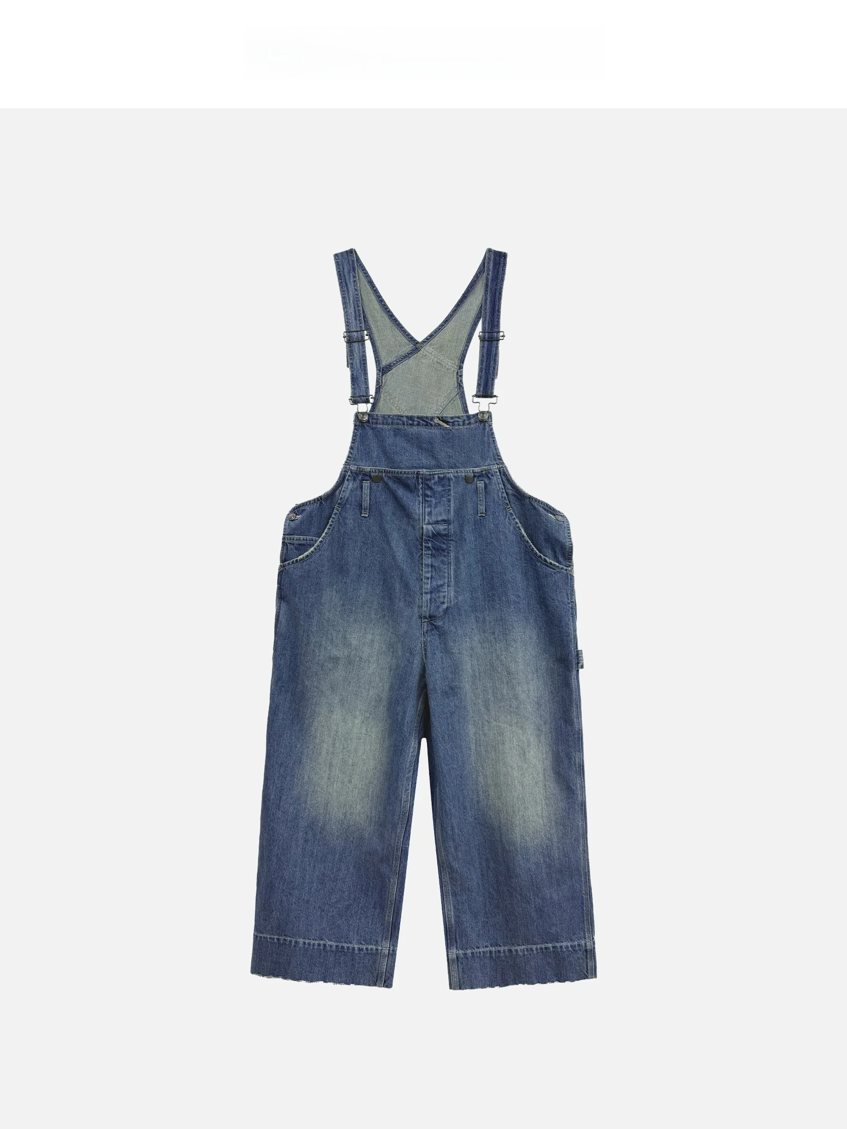 Le Samedi Women's Denim Overalls Blue Pockets Wide Leg Spring 2026 New Style High Waist Long Trousers Commute Korean Style
Le Samedi Women's Denim Overalls Blue Pockets Wide Leg Spring 2026 New Style High Waist Long Trousers Commute Korean Style