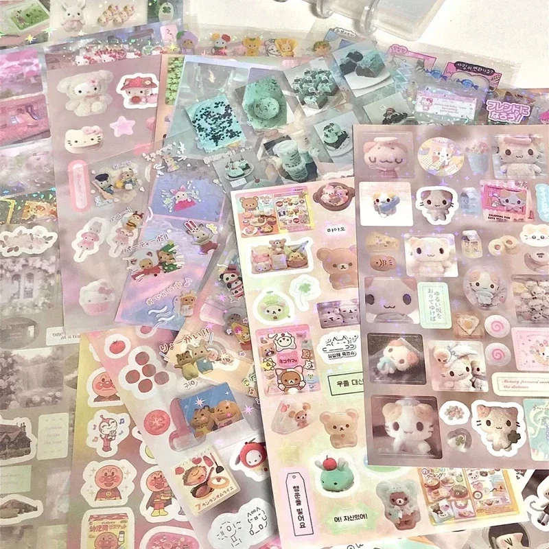 10pcs Set Y2K Random likable Glitter Laser Sticker for Phone Camera Luggage Journal Sticker Kawaii Decoration Sticker Gift
10pcs Set Y2K Random likable Glitter Laser Sticker for Phone Camera Luggage Journal Sticker Kawaii Decoration Sticker Gift