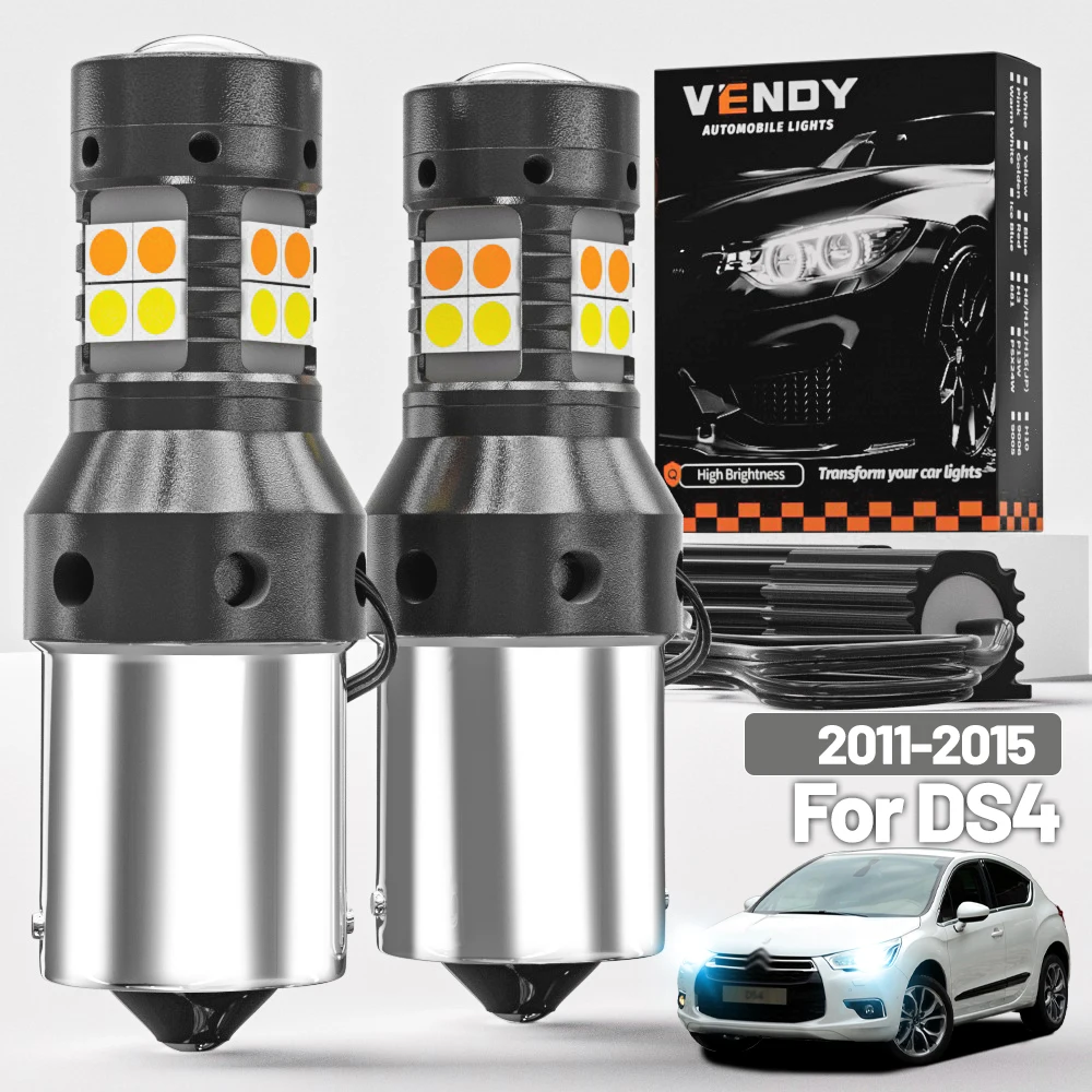 2pcs For Citroen DS4 2011-2015 Dual Mode LED Turn Signal+Daytime Running Light DRL 2012 2013 2014 Canbus Accessories
2pcs For Citroen DS4 2011-2015 Dual Mode LED Turn Signal+Daytime Running Light DRL 2012 2013 2014 Canbus Accessories