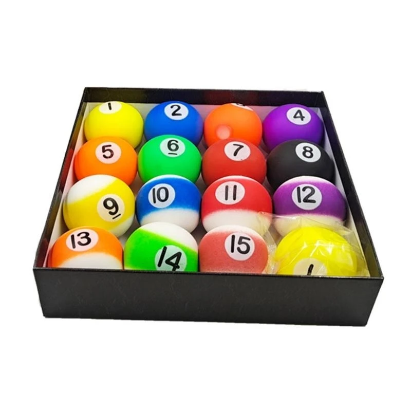 16PCS Balls Stress Relief Squeeze Balls Billiard Balls Relieve Pressure 15UB
16PCS Balls Stress Relief Squeeze Balls Billiard Balls Relieve Pressure 15UB