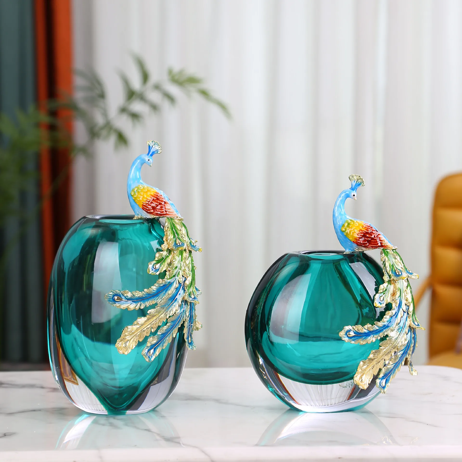Enamel colored glass vase ornament crafts living room secret cabinet living room modern wine cabinet TV cabinet high-end decorat
Enamel colored glass vase ornament crafts living room secret cabinet living room modern wine cabinet TV cabinet high-end decorat