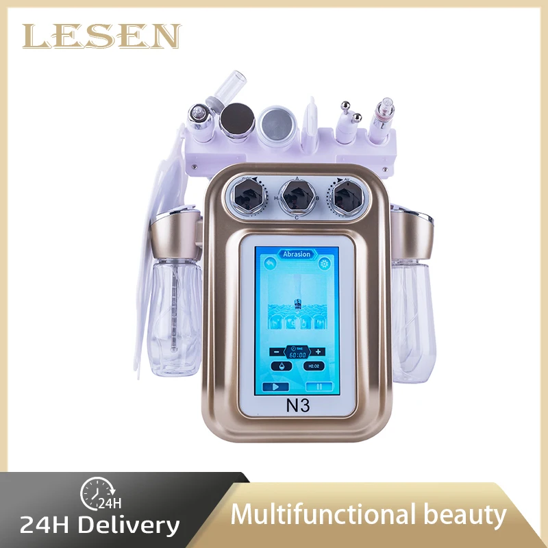 LESEN 7 in 1 hydrogen oxygen skin cleaner Deep Cleaning Skin Care Device Beauty Skin Aqua Peeling Spa Skin Lifting skin care
LESEN 7 in 1 hydrogen oxygen skin cleaner Deep Cleaning Skin Care Device Beauty Skin Aqua Peeling Spa Skin Lifting skin care