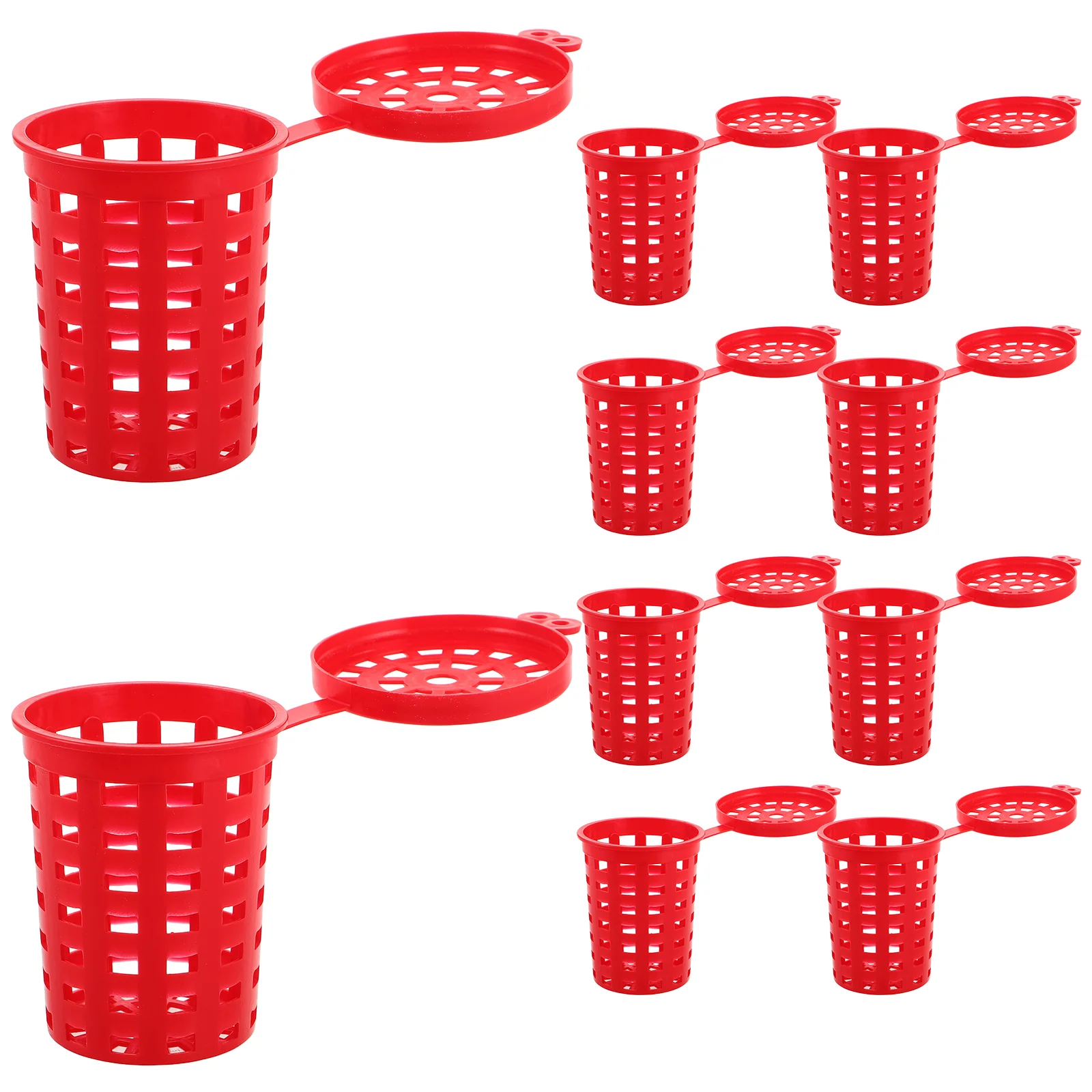 10 Pcs Bait Cage Fish Trap Fishing Equipment Holder Loach Basin Plastic Portable
10 Pcs Bait Cage Fish Trap Fishing Equipment Holder Loach Basin Plastic Portable
