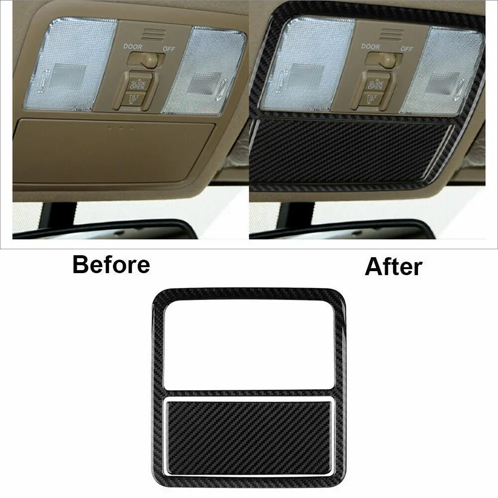 Carbon Fiber Interior Reading Light Panel Cover Trim For Toyota RAV4 2006-2013
Carbon Fiber Interior Reading Light Panel Cover Trim For Toyota RAV4 2006-2013
