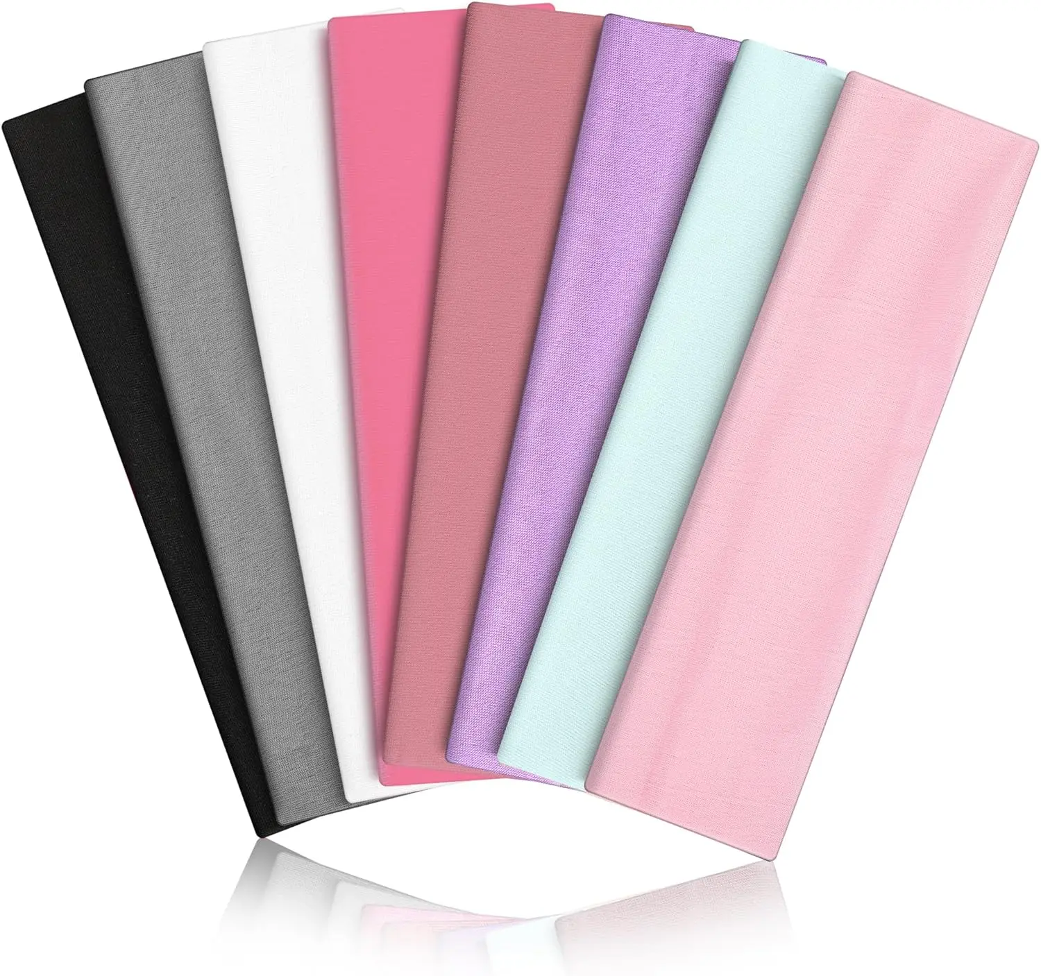 8 Pack Non Slip Sports Headbands, Sweat Absorbing Elastic Running Headbands for Women Men, Summer Workout Travel Accessories
8 Pack Non Slip Sports Headbands, Sweat Absorbing Elastic Running Headbands for Women Men, Summer Workout Travel Accessories